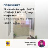 7 incaperi + Receptie | TOATE UTILITATILE INCLUSE , langa Prosper Mall